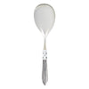 Vietri Aladdin Brilliant Light Gray Serving Spoon