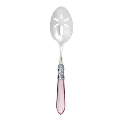 Vietri Aladdin Brilliant Lilac Slotted Serving Spoon