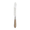 Vietri Aladdin Brilliant Taupe Cake Knife