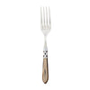 Vietri Aladdin Brilliant Taupe Serving Fork