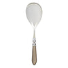 Vietri Aladdin Brilliant Taupe Serving Spoon