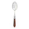 Vietri Aladdin Brilliant Tortoiseshell Slotted Serving Spoon