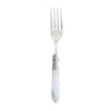 Vietri Aladdin Brilliant White Serving Fork