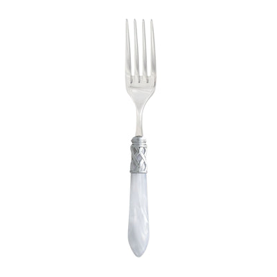 Vietri Aladdin Brilliant White Serving Fork