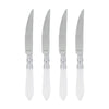 Vietri Aladdin Brilliant White Steak Knives