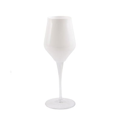 Vietri Contessa White Wine Glass