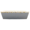 Vietri Italian Gray Large Rectangular Baker