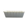 Vietri Italian Gray Medium Rectangular Baker