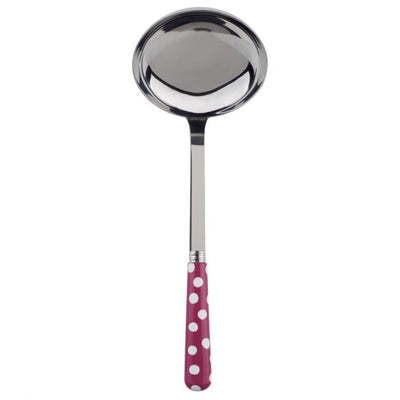 Sabre Paris White Dots Fuchsia Ladle