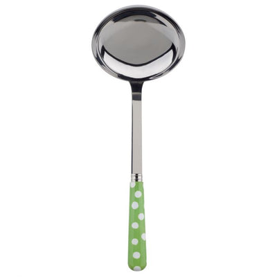 Sabre Paris White Dots Garden Green Ladle