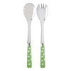 Sabre Paris White Dots Garden Green Salad Set