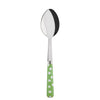 Sabre Paris White Dots Garden Green Serving Spoon