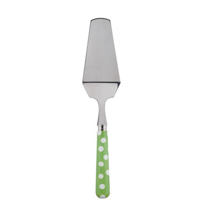 Sabre Paris White Dots Garden Green Tart Slicer