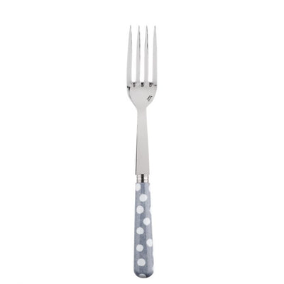 Sabre Paris White Dots Grey Serving Fork