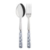 Sabre Paris White Dots Grey Serving Set