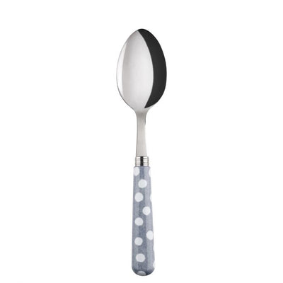 Sabre Paris White Dots Grey Soup Spoon