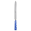 Sabre Paris White Dots Lapis Blue Bread Knife