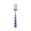 Sabre Paris White Dots Lapis Blue Cake Fork