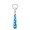 Sabre Paris White Dots Light Blue Bottle Opener