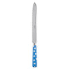 Sabre Paris White Dots Light Blue Bread Knife