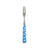 Sabre Paris White Dots Light Blue Cocktail Fork