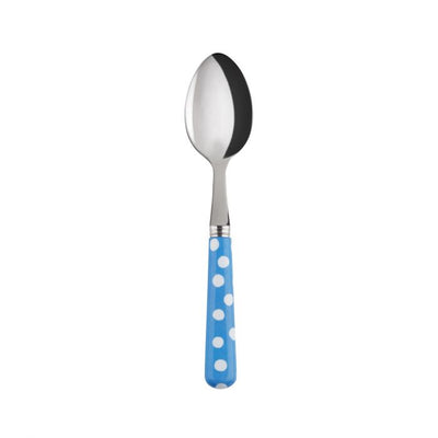 Sabre Paris White Dots Light Blue Demi-tasse Spoon