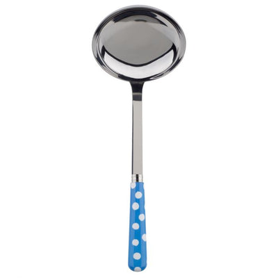 Sabre Paris White Dots Light Blue Ladle