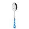 Sabre Paris White Dots Light Blue Serving Spoon