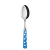 Sabre Paris White Dots Light Blue Soup Spoon