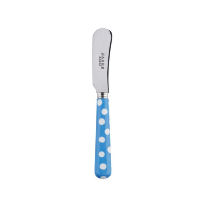 Sabre Paris White Dots Light Blue Spreader