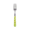 Sabre Paris White Dots Lime Cake Fork