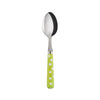 Sabre Paris White Dots Lime Demi-tasse Spoon