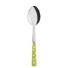 Sabre Paris White Dots Lime Serving Spoon