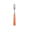 Sabre Paris White Dots Orange Cocktail Fork