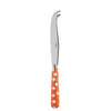 Sabre Paris White Dots Orange Large Cheese Knife