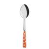 Sabre Paris White Dots Orange Serving Spoon