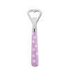 Sabre Paris White Dots Pink Bottle Opener