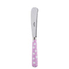 Sabre Paris White Dots Pink Butter Knife