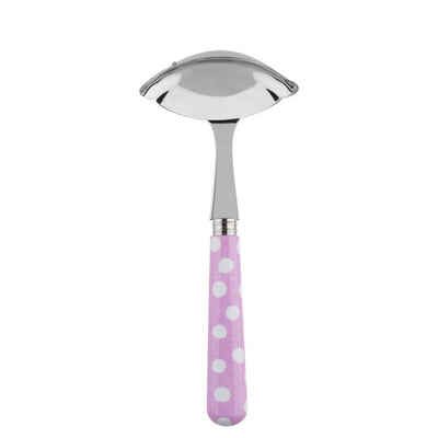 Sabre Paris White Dots Pink Gravy Ladle