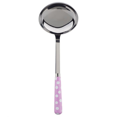 Sabre Paris White Dots Pink Ladle