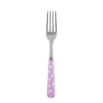 Sabre Paris White Dots Pink Salad Fork