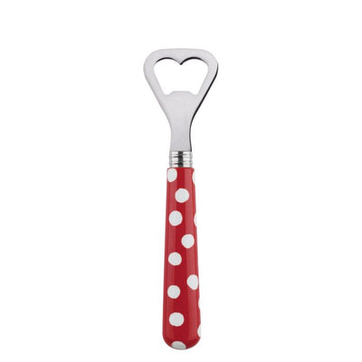 Sabre Paris White Dots Red Bottle Opener