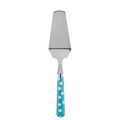 Sabre Paris White Dots Turquoise Tart Slicer