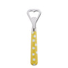 Sabre Paris White Dots Yellow Bottle Opener