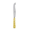 Sabre Paris White Dots Yellow Large Cheese Knife