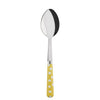 Sabre Paris White Dots Yellow Serving Spoon