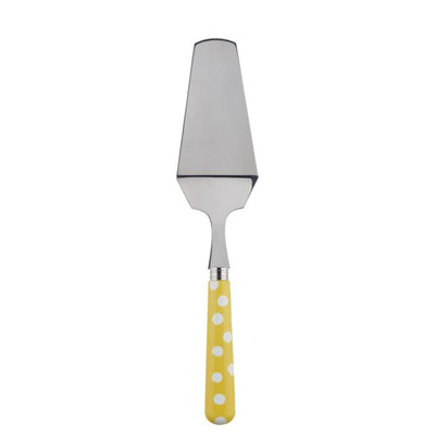 Sabre Paris White Dots Yellow Tart Slicer