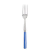 Sabre Paris White Stripe Lapis Blue Serving Fork