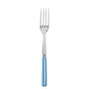 Sabre Paris White Stripe Light Blue Serving Fork