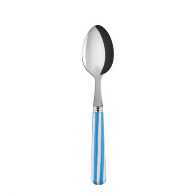 Sabre Paris White Stripe Light Blue Teaspoon